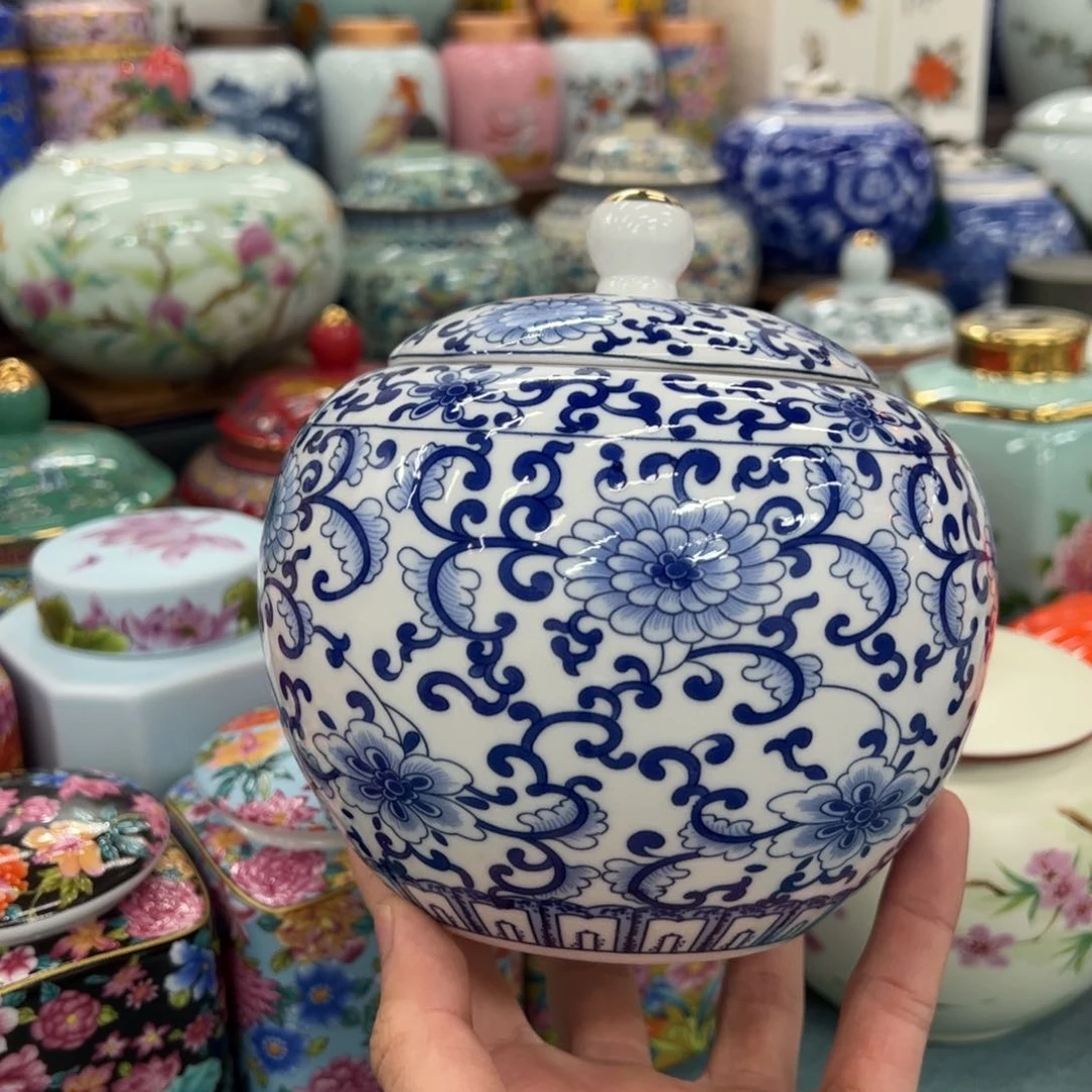 高端款家用茶叶罐