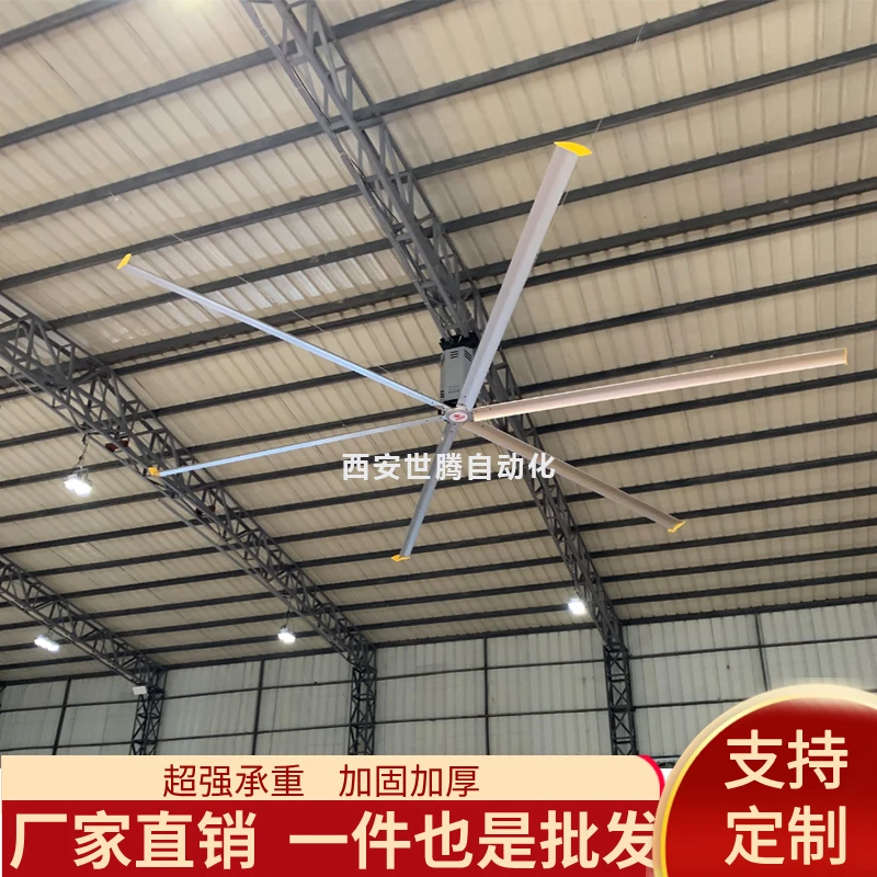 7米3永磁工业大风扇厂房用车间工业大风扇降温节能风力大工业吊扇
