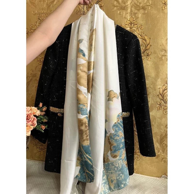 丝巾 围巾新款网红同款