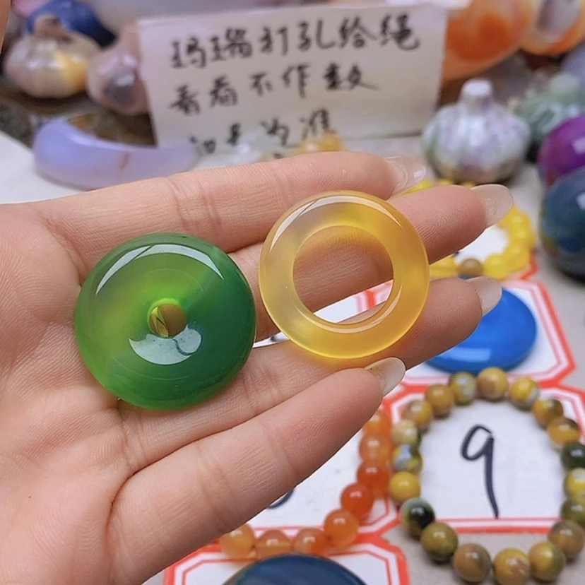 【闪购商品】未镶嵌玛瑙/玉髓珠宝半成品封**吏