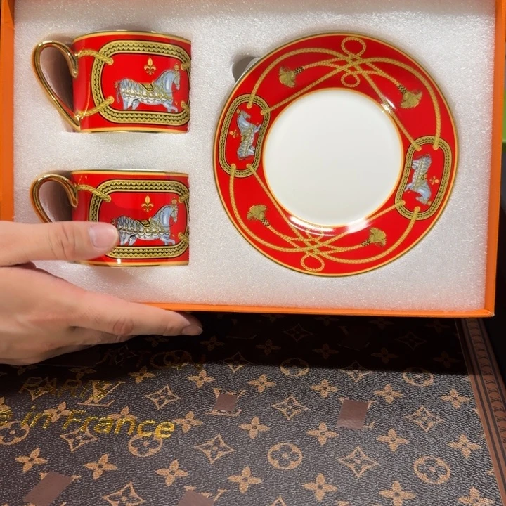 欧美陶瓷餐具摆件47