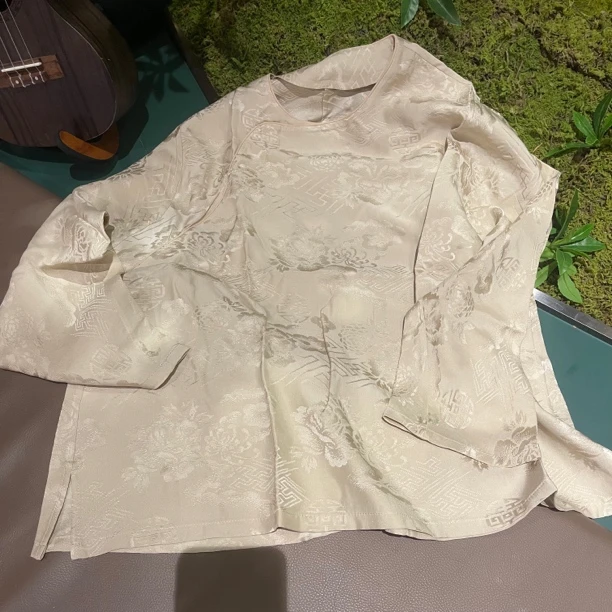 姚家.Bonnie福利（不退换）2025新中式真丝套头衫