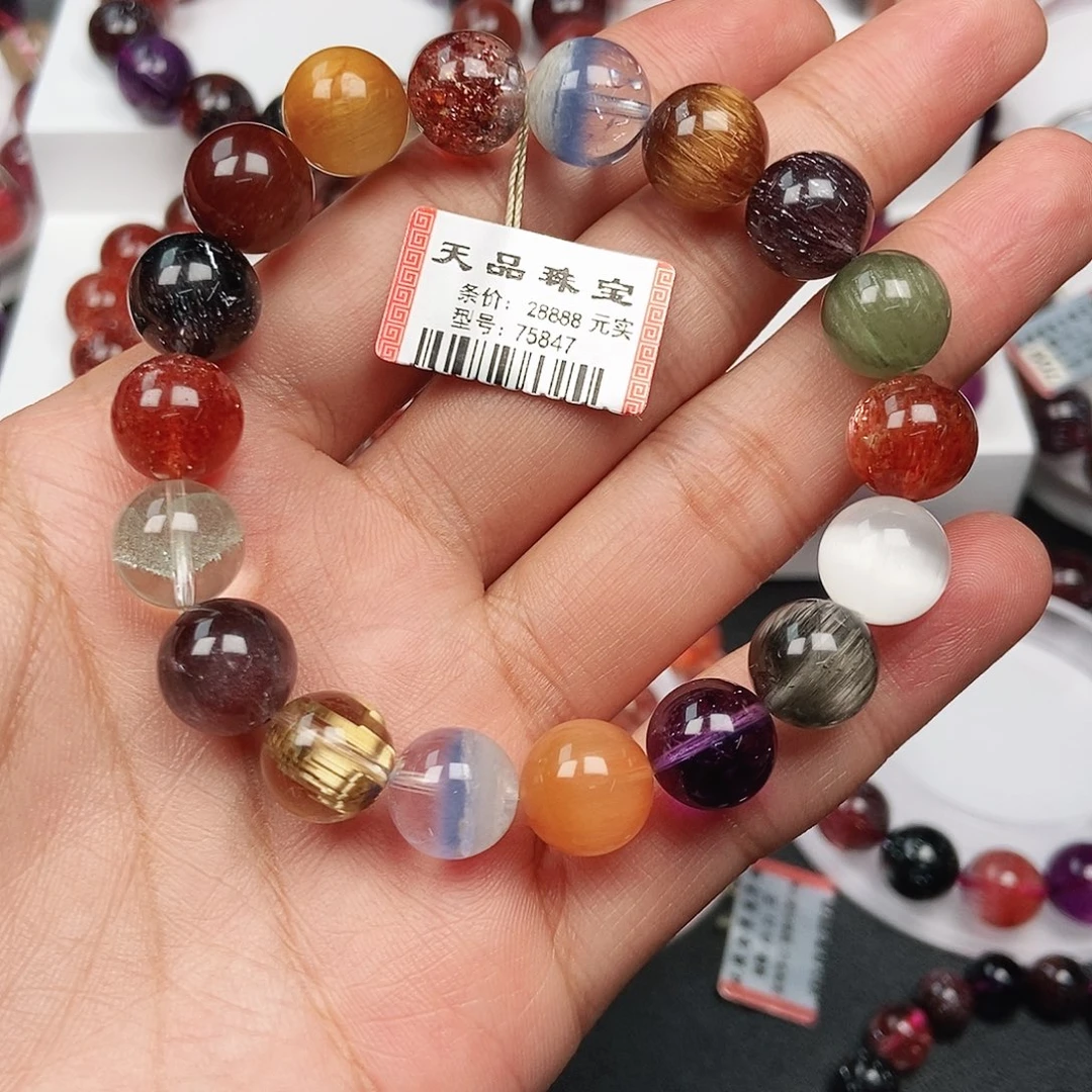 手链水晶未镶嵌多宝75847