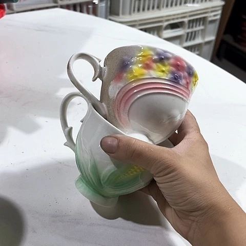 微瑕，不能明火，口径9高度8