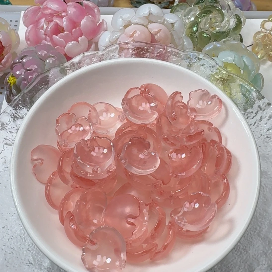 琉璃24号磨砂勺药一百个