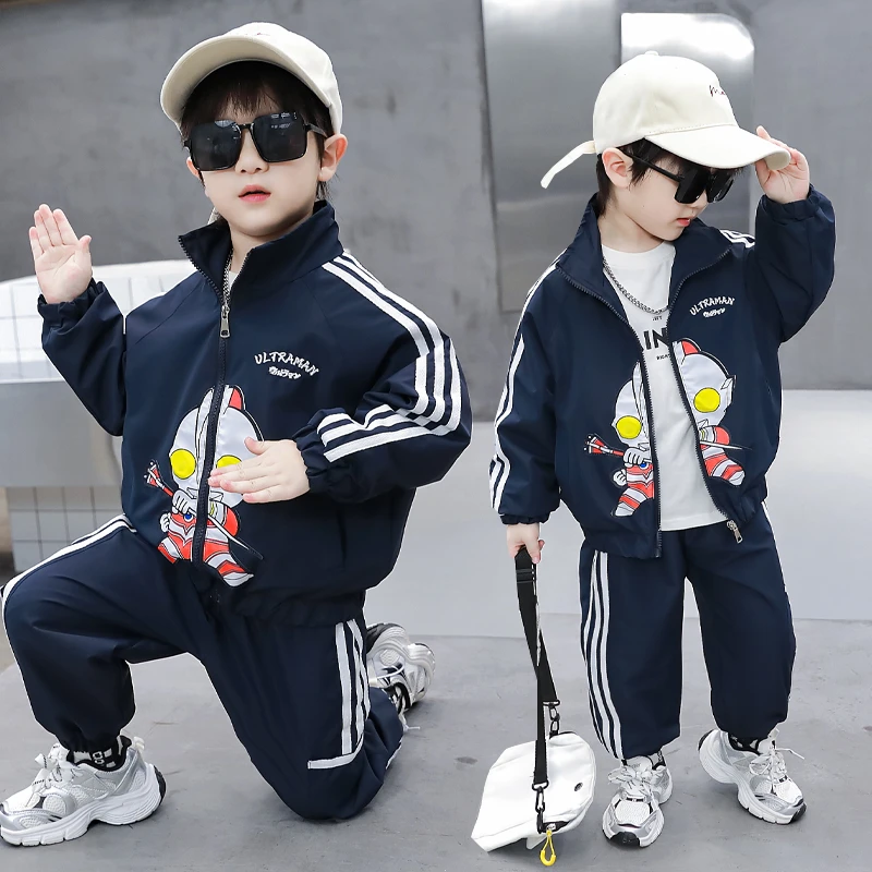 赛罗奥特曼衣服男童万圣节儿童演出服外套小男孩cosplay迪迦套装