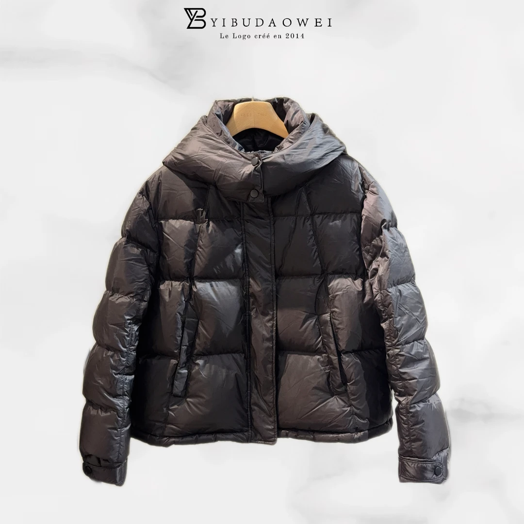 【YIBUDAOWEI】连帽宽松加厚宽松百搭鸭绒外套 833298-1