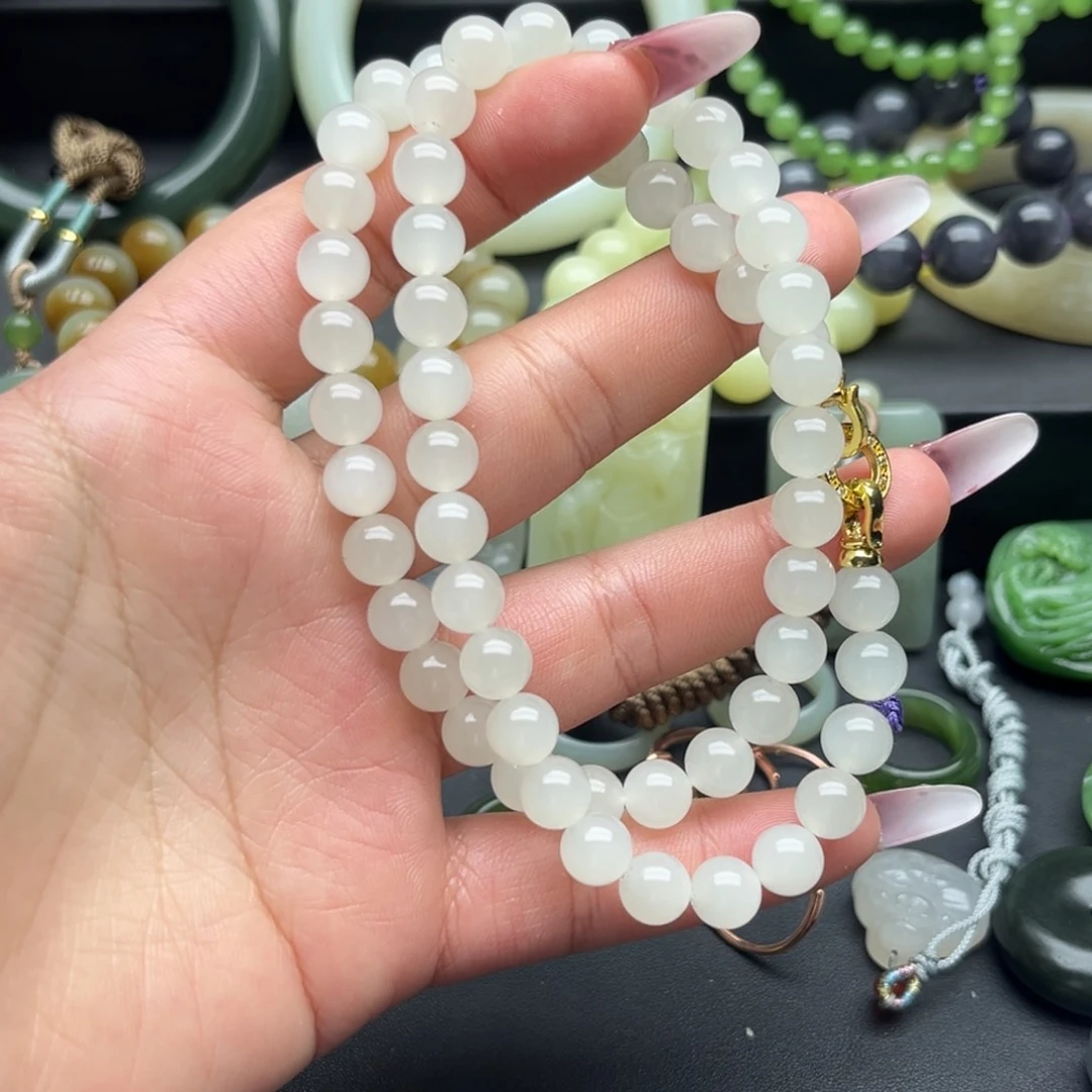 未镶嵌和田玉珠宝半成品