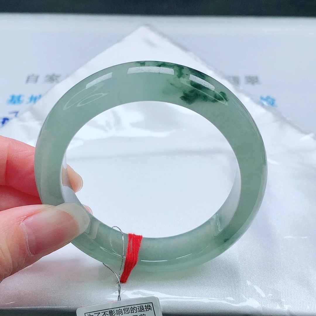 翡翠手镯未镶嵌55.5贵妃