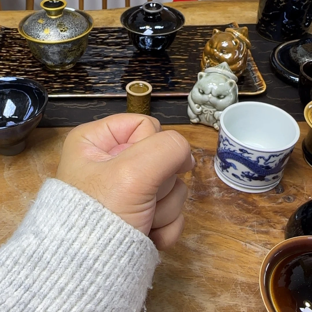 传***美茶盏白丁瓷坊十级礼物
