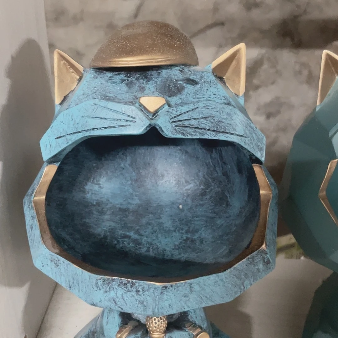 陶瓷扫蓝大嘴猫1111111111