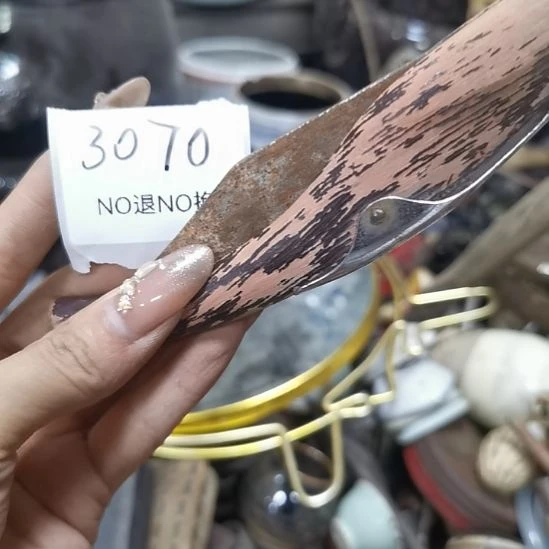 鹏***里老挝石3070号工艺品