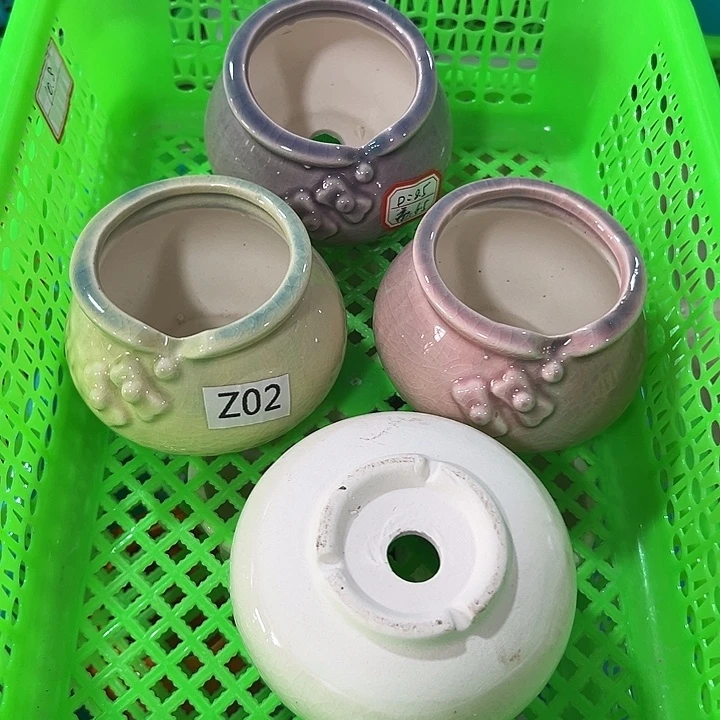 微瑕陶瓷花盆满9.9发
