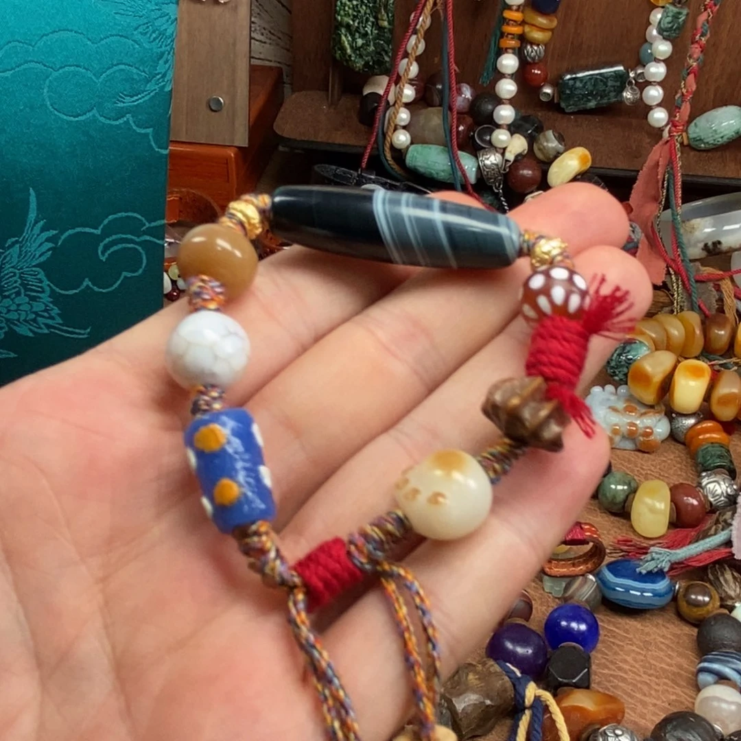 玛瑙/玉髓手链未镶嵌