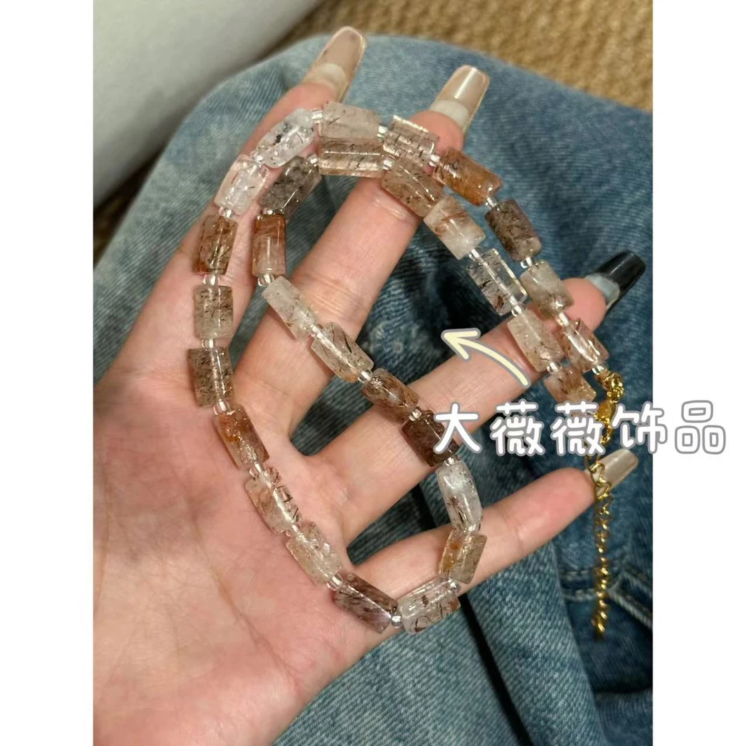 铜合金项链 新中式方块设计项链-4811