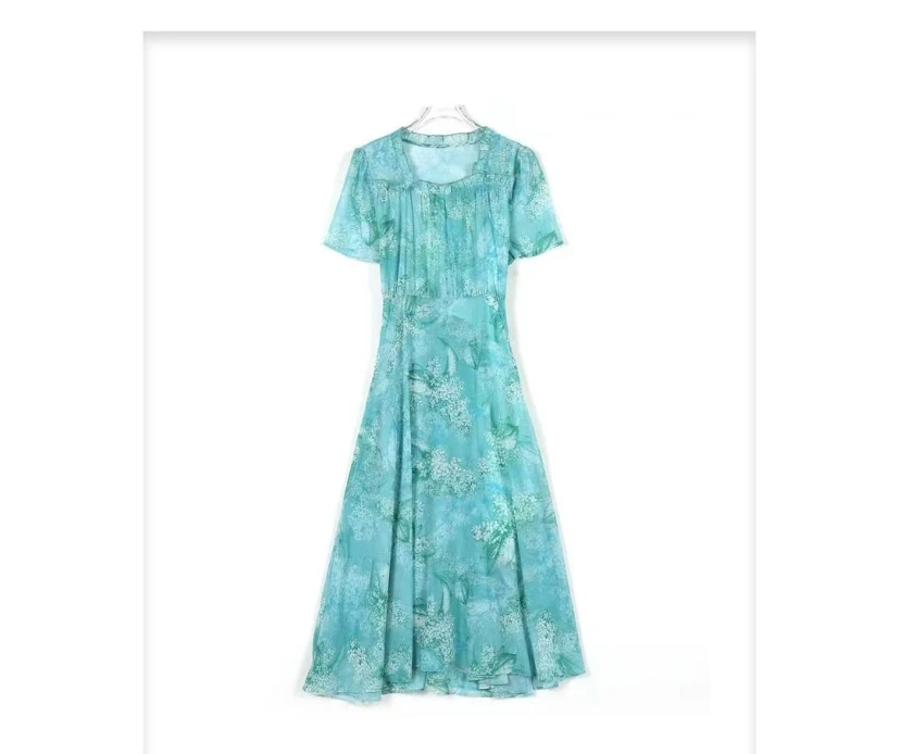 【影姐宠粉】2025新款夏季轻奢气质修身连衣裙6241