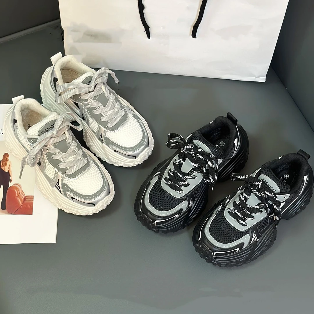 起司 欧洲站百搭时尚厚底ins时髦精休闲老爹鞋AL256268