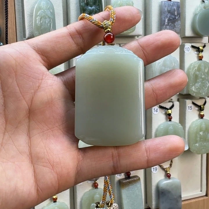 0***华和田玉未镶嵌颈饰