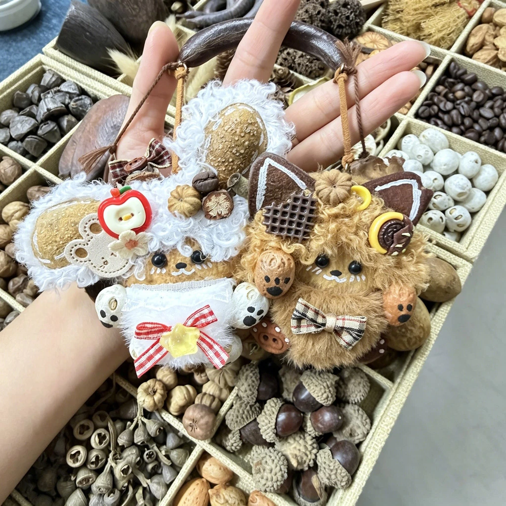 *小汐严选*榼藤豆荚【36颗】娃娃DIY材料包摆摊手作店批发进货