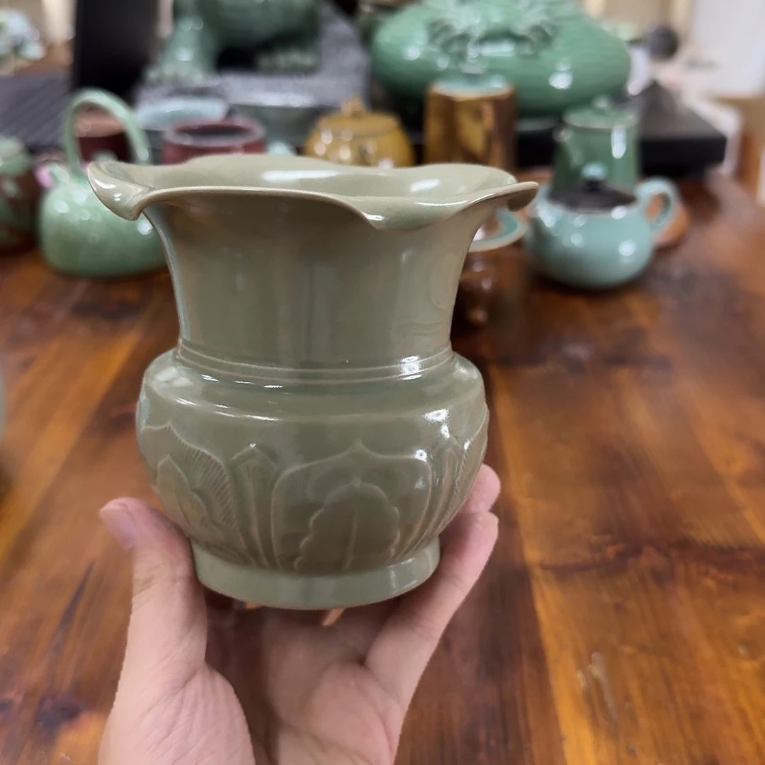 小仲青瓷茶器微瑕8780
