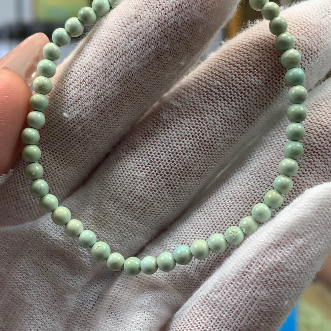 绿松石未镶嵌挂件