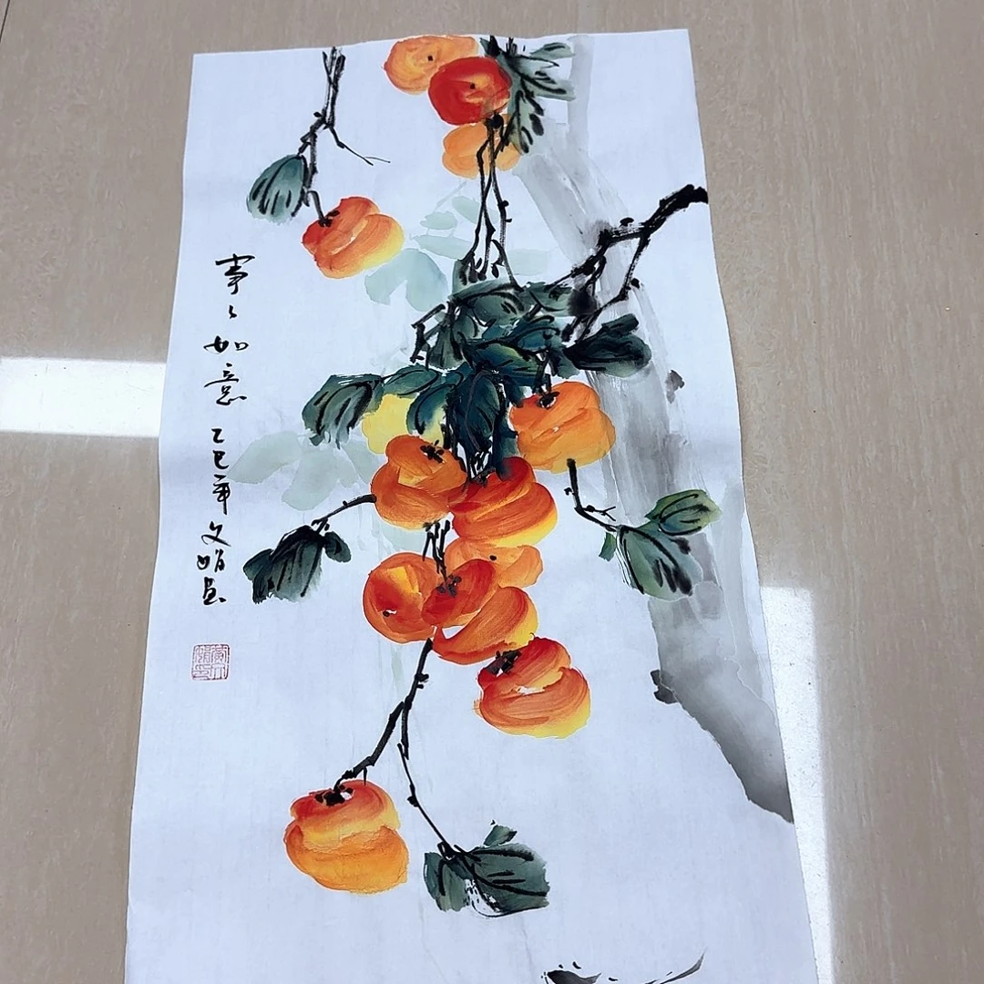 国画国画作品多次