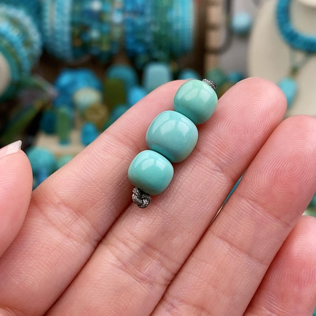 绿松石珠宝奇石未镶嵌