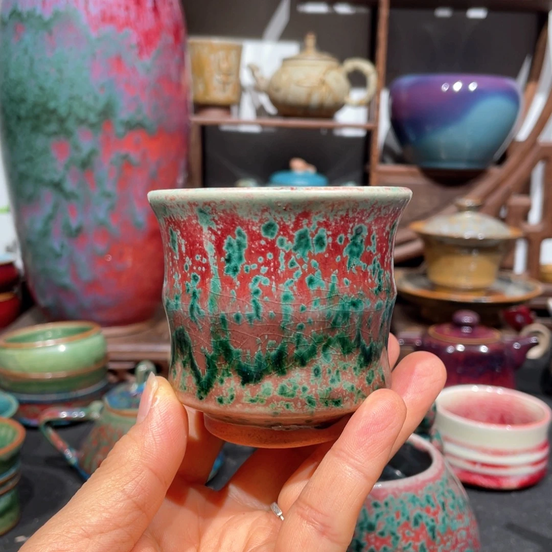 中国神后钧瓷茶器