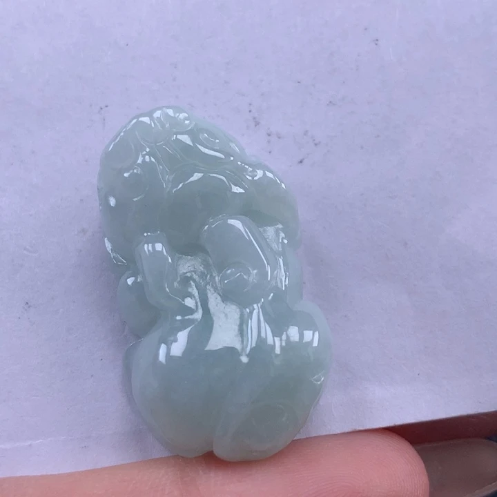颈饰未镶嵌翡翠貔貅吊坠