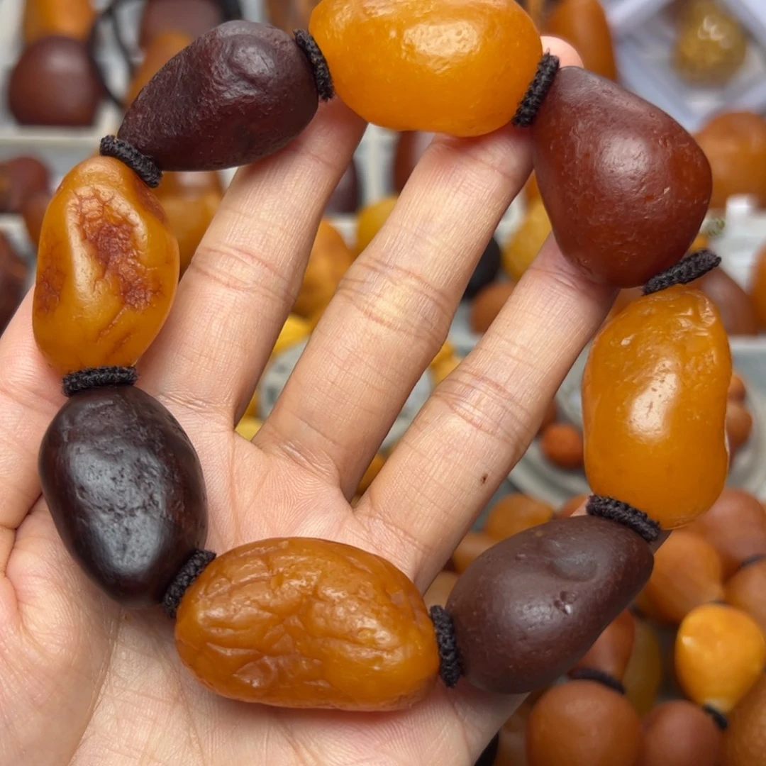 琥珀裸石未镶嵌天然蜜蜡