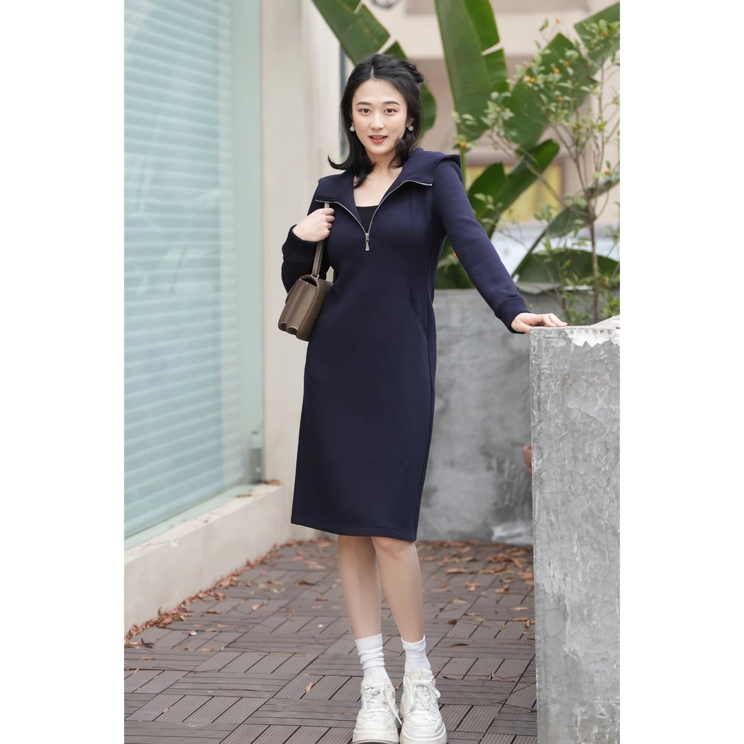 COVERINS2025春季新款连衣裙CC35160130