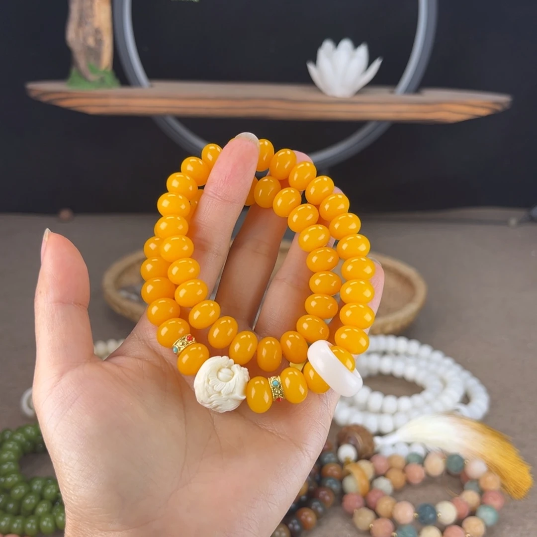 白玉菩提吊坠菩提