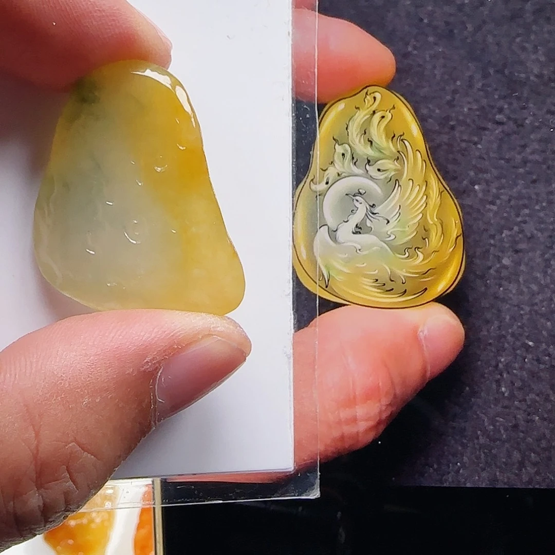 定制翡翠未镶嵌翡翠