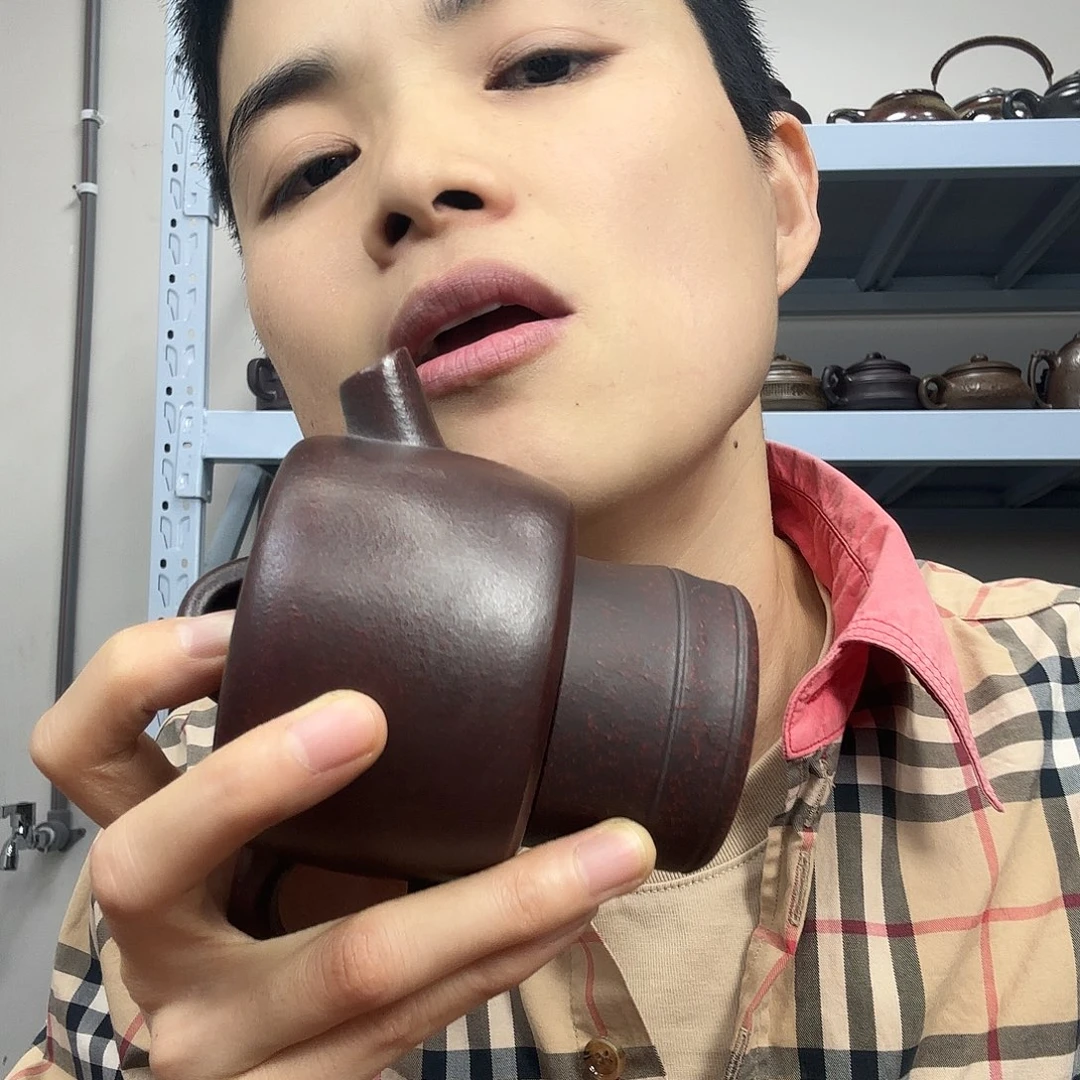 茶壶紫砂民间手艺人全手工制作