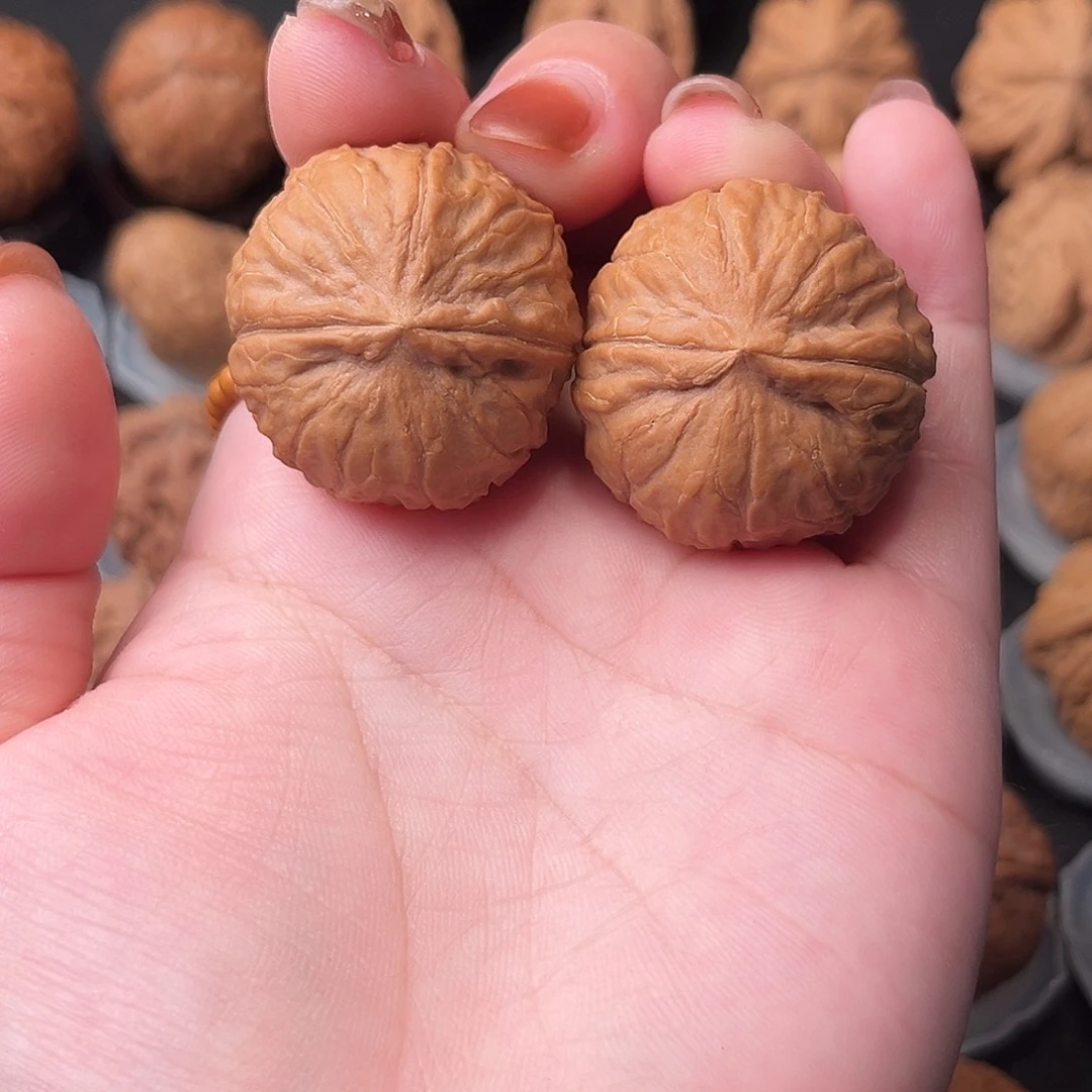 把件文玩核桃精品手捻核桃小肉包