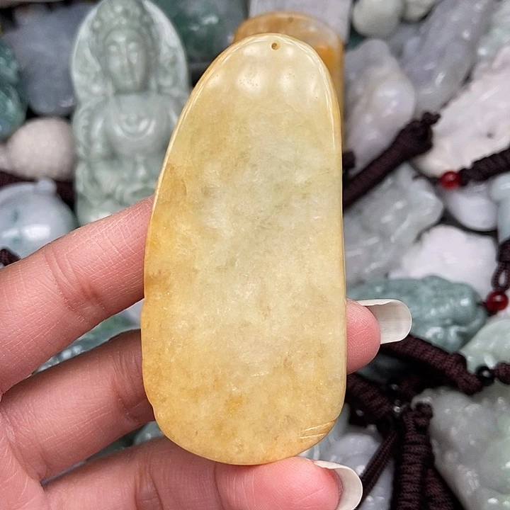 颈饰未镶嵌翡翠小***D翡翠