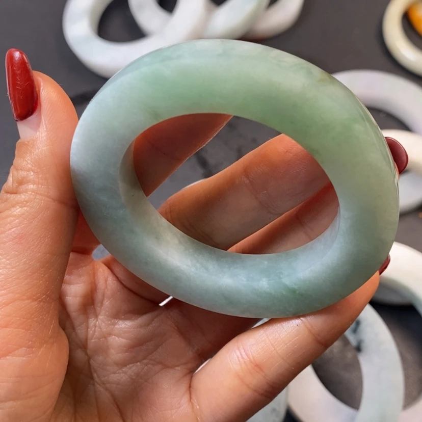 【闪购商品】定制翡翠翡翠手镯未镶嵌金**0