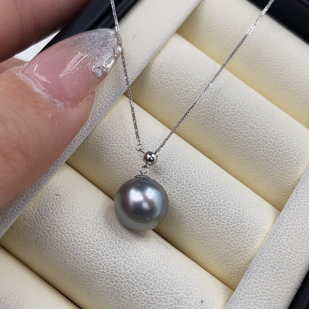 海水珍珠18K金镶嵌颈饰