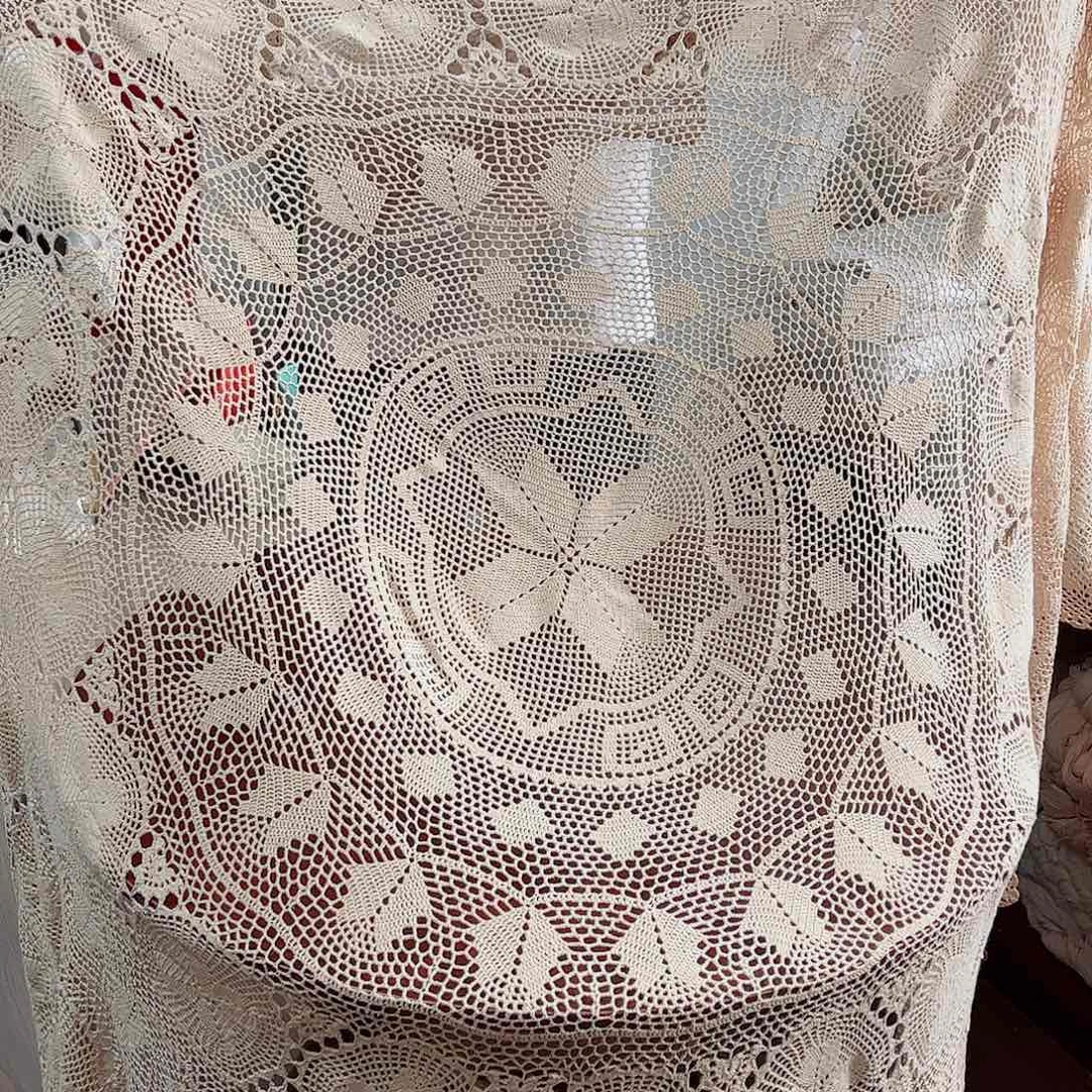 毛绒亚麻棉034-2.1米圆本