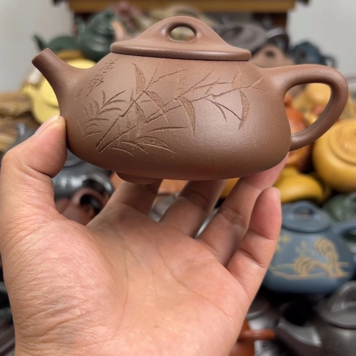 茶壶紫砂紫砂壶微瑕疵