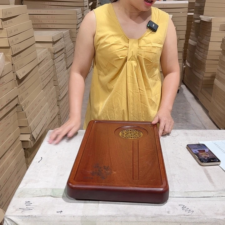 花梨木茶盘50*30尺寸