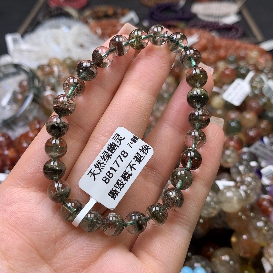 水晶手链未镶嵌，