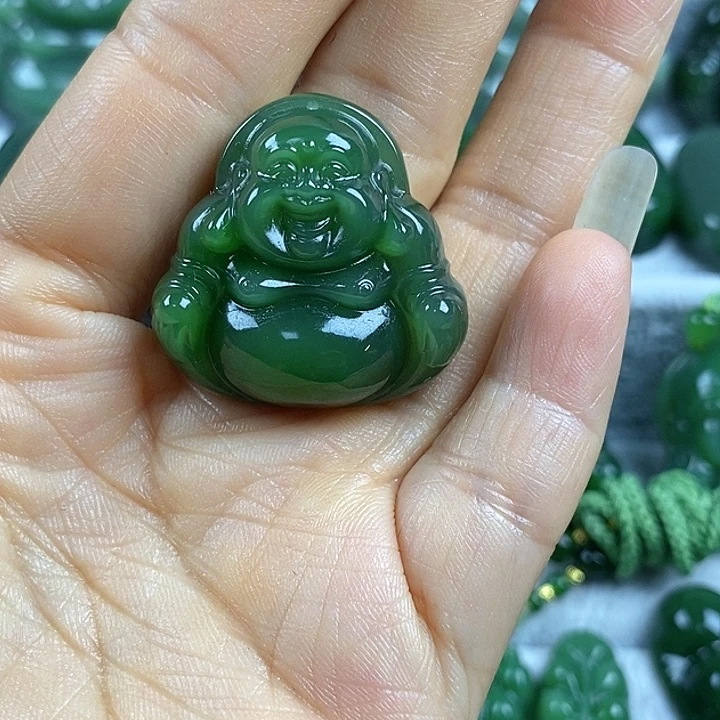 吊坠(不含链)未镶嵌和田玉（碧玉）29
