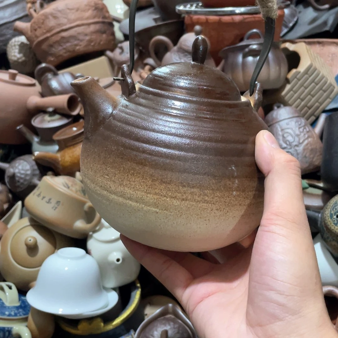 瓷片原矿绿植盆景茶香熏酒花鸟