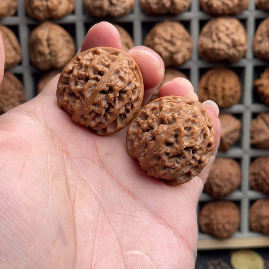 核桃把件32➕微修原生态苹果园