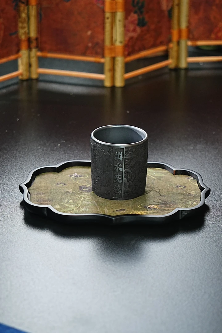 [0112]宜兴原矿紫砂全手工出水芙蓉 主人杯茶具 茶壶套装 茶器