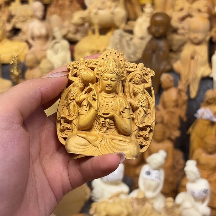 黄杨木黄杨木瑕疵观音