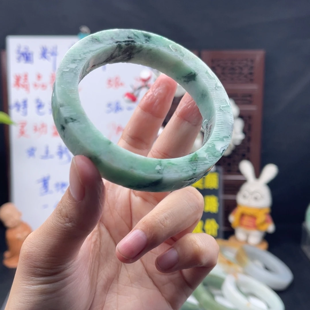 定制翡翠未镶嵌正圈61