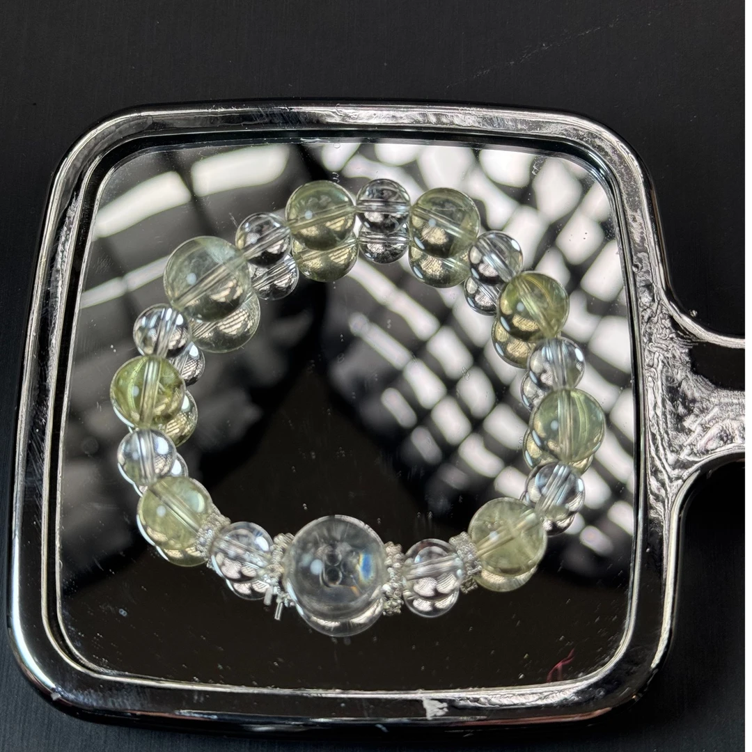 A888 原创黄水晶多宝手链10mm+多样性发一