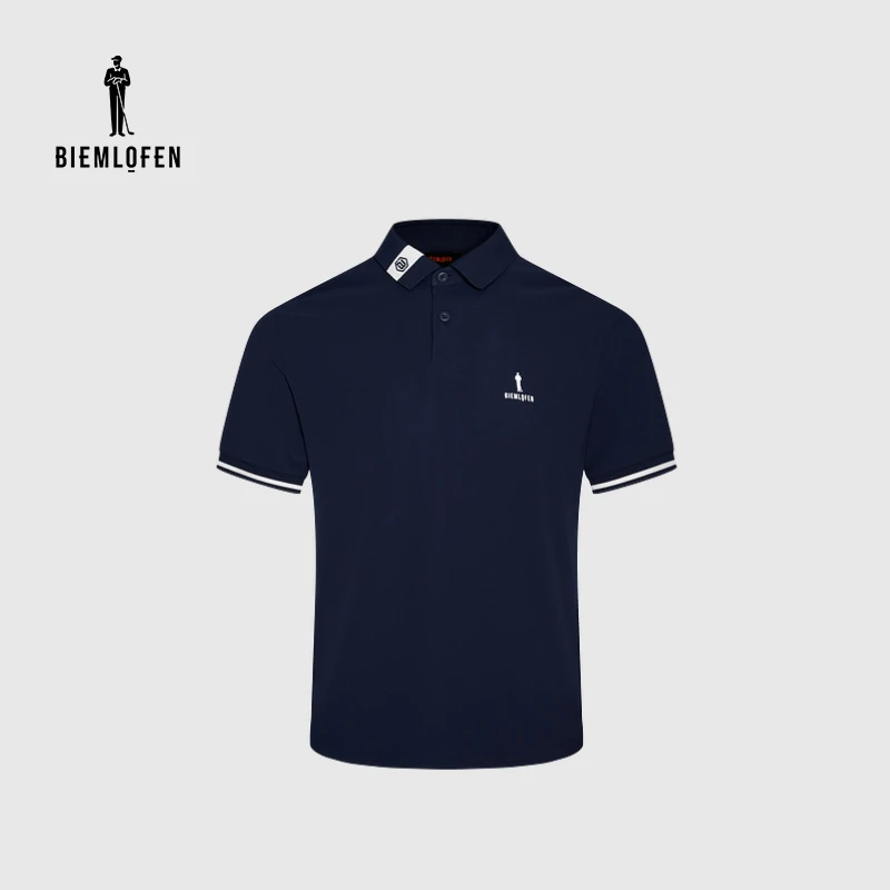 【抗UV防晒】比音勒芬高尔夫2025夏新款男士运动吸湿短袖翻领POLO衫